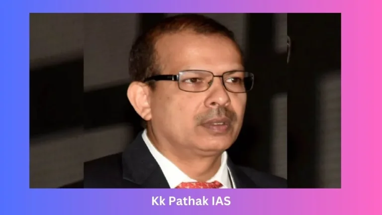 Kk Pathak IAS Biography 2024,Wiki,Wife